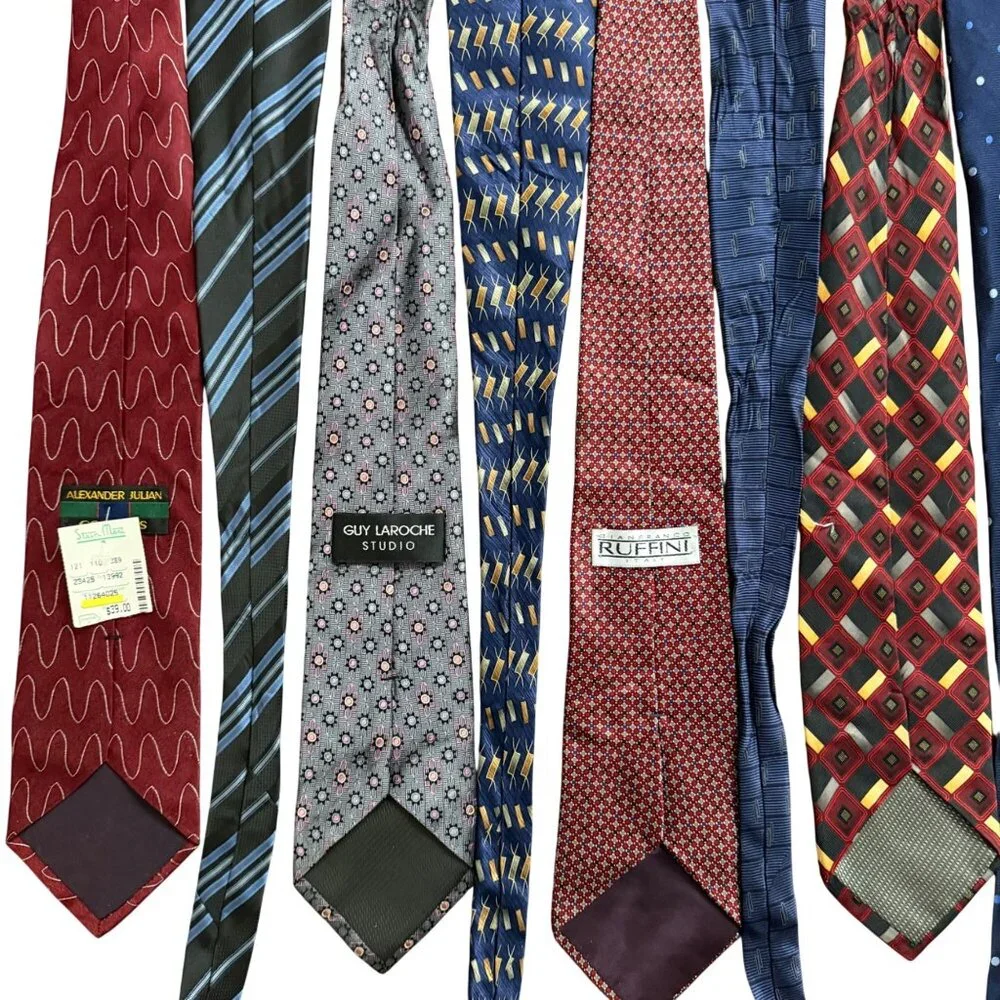 Assorted Brands few ties